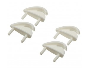 RC Plane Wing Tip Protector Corner x 4 - White